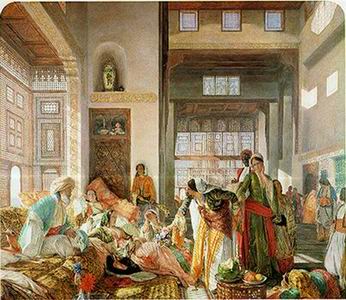 Arab or Arabic people and life. Orientalism oil paintings  256